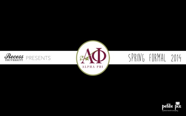 Petite Pix Studio Photo Booth for Pepperdine Alpha Phi Spring Formal