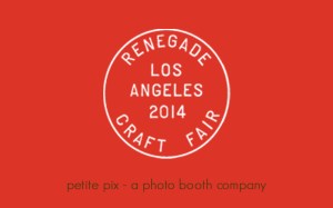 Petite Pix Studio Photo Booth at Renegade Craft Fair Los Angeles