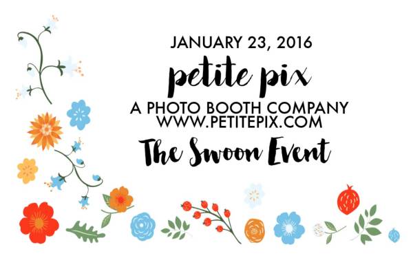 Petite Pix Mid-Century Modern GIF Photo Booth at BRICK for The Swoon Event San Diego