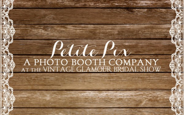 Petite PIx Vintage Photo Booth at Rancho Las Lomas for the Vintage Glamour Bridal Show