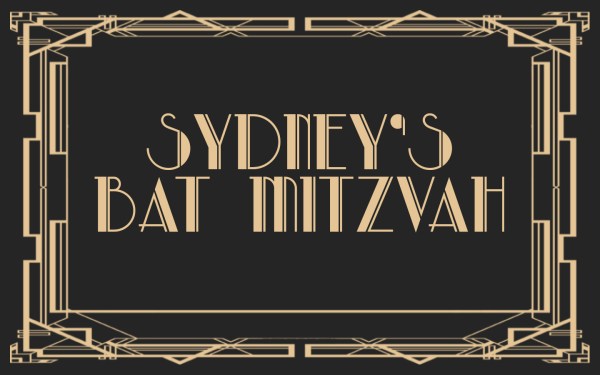 Petite Pix Mid-Century Modern Photo Booth for Sydney's Bat Mitzvah in Los Angeles