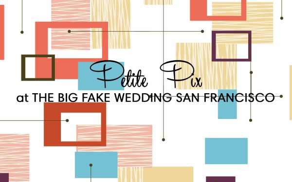 Petite Pix Mid-Century Modern GIF Photo Booth at the Big Fake Wedding San Francisco at The General's Residence at Fort Mason