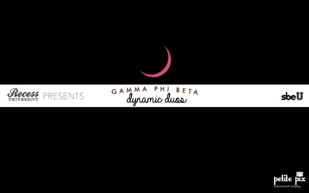 Petite Pix Photo Booth at USC Gamma Phi Beta Dynamic Duos