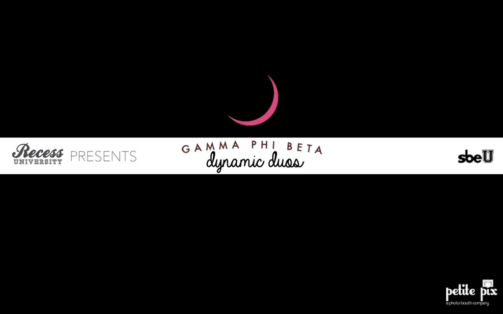 Petite Pix Photo Booth at USC Gamma Phi Beta Dynamic Duos