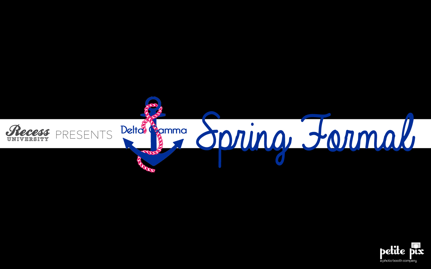 Delta Gamma Spring Formal | Petite Pix - A Photo Booth Co.