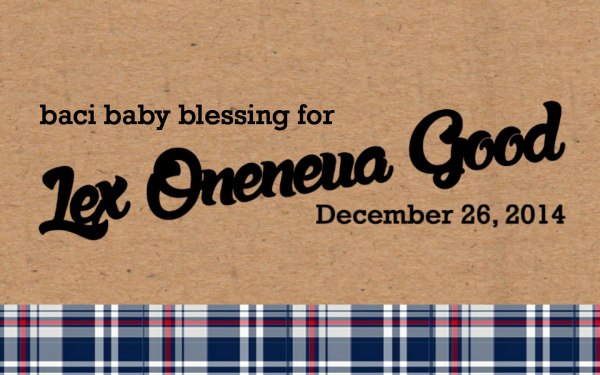 Petite Pix Studio for Lex's Baci Baby Blessing 