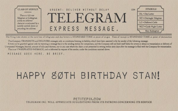 Petite Pix Vintage Photo Booth at Studio 11 for Stan's 80th Birthday