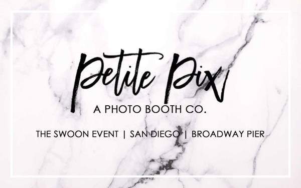 Petite Pix Vintage Photo Booth at The Swoon Event San Diego at Broadway Pier