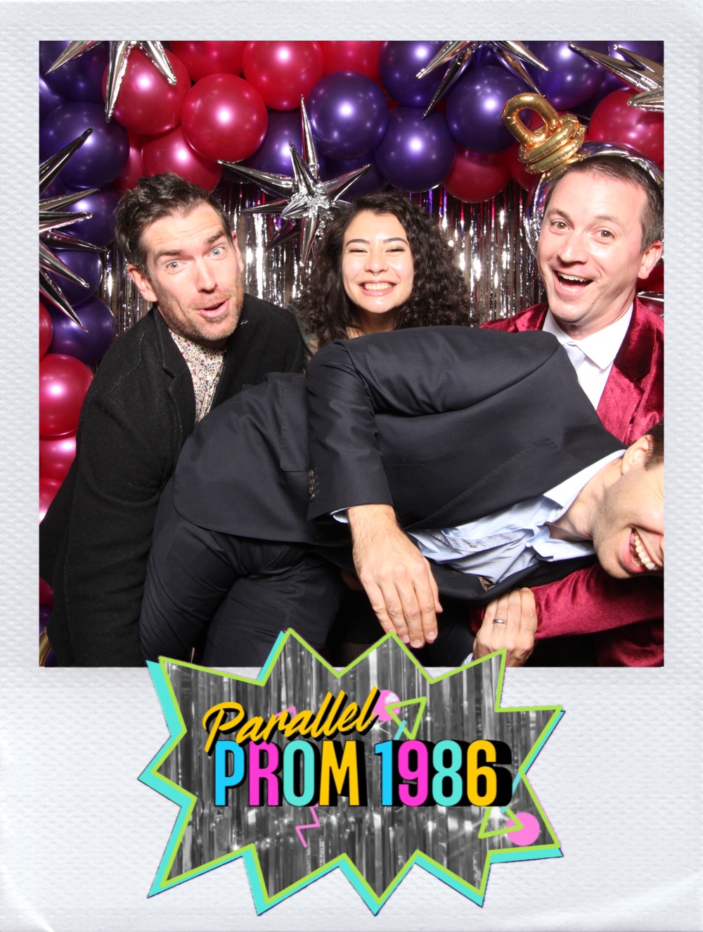 Parallel Prom 1986 | Petite Pix - A Photo Booth Co.