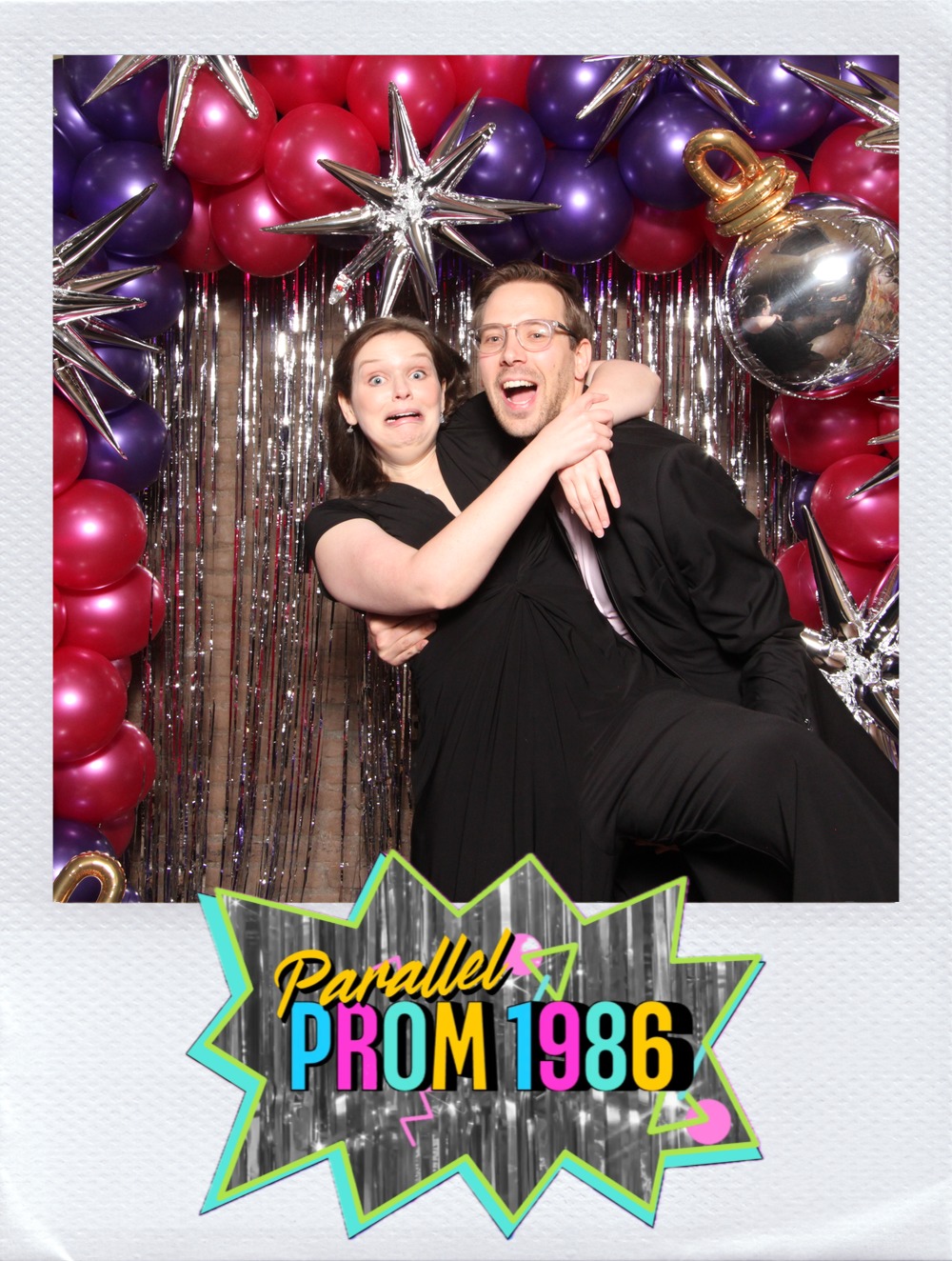 Parallel Prom 1986 | Petite Pix - A Photo Booth Co.